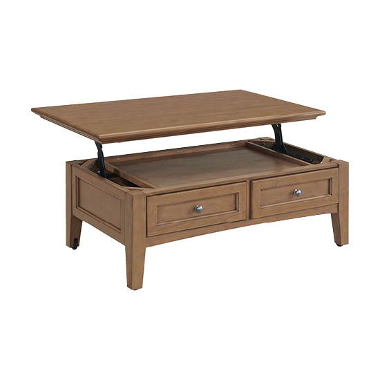 McKenzie - Lift-Top Coffee Table - Pecan