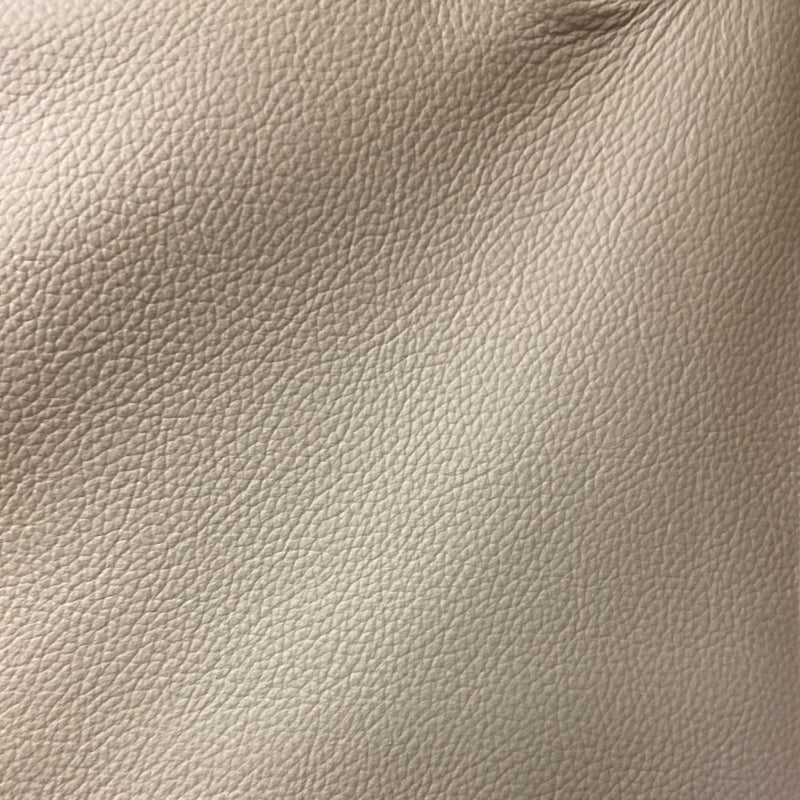 Fjords Classic Comfort Bergen Small Swivel Leather Recliner in Fog