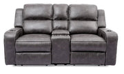 Reclining Loveseats Power Headrest Reclining Console Loveseat By Warehouse M