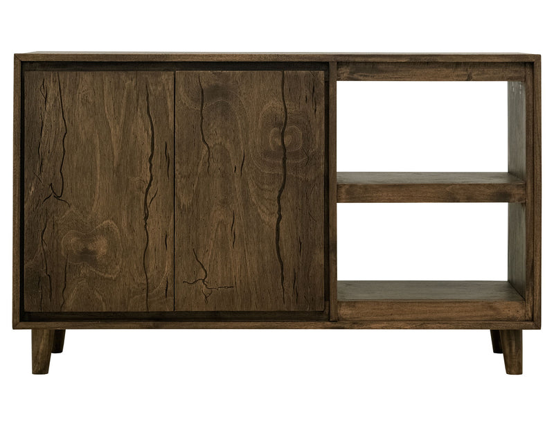 Savia - 2 Door Wood TV Stand - Brown