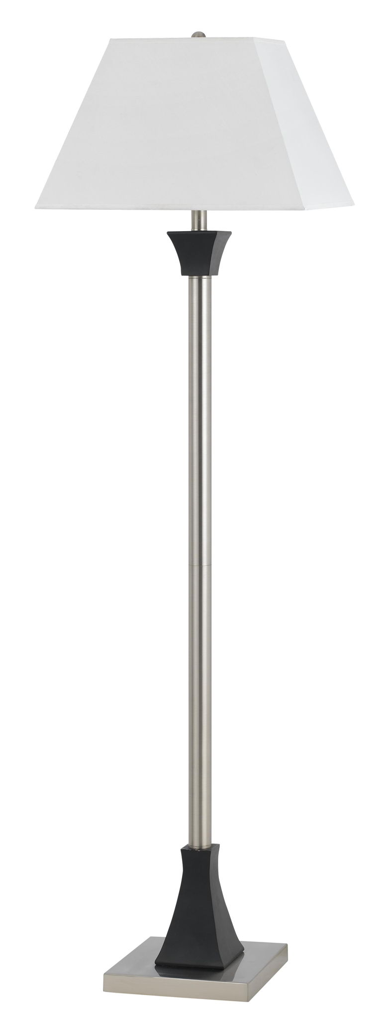 Hotel - 60" Height Metal Floor Lamp - Dark Broze & Espresso