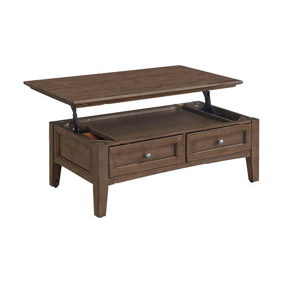 McKenzie - Lift-Top Coffee Table - Java