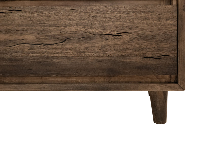 Savia - 3 Drawer & 2 Door Console - Brown