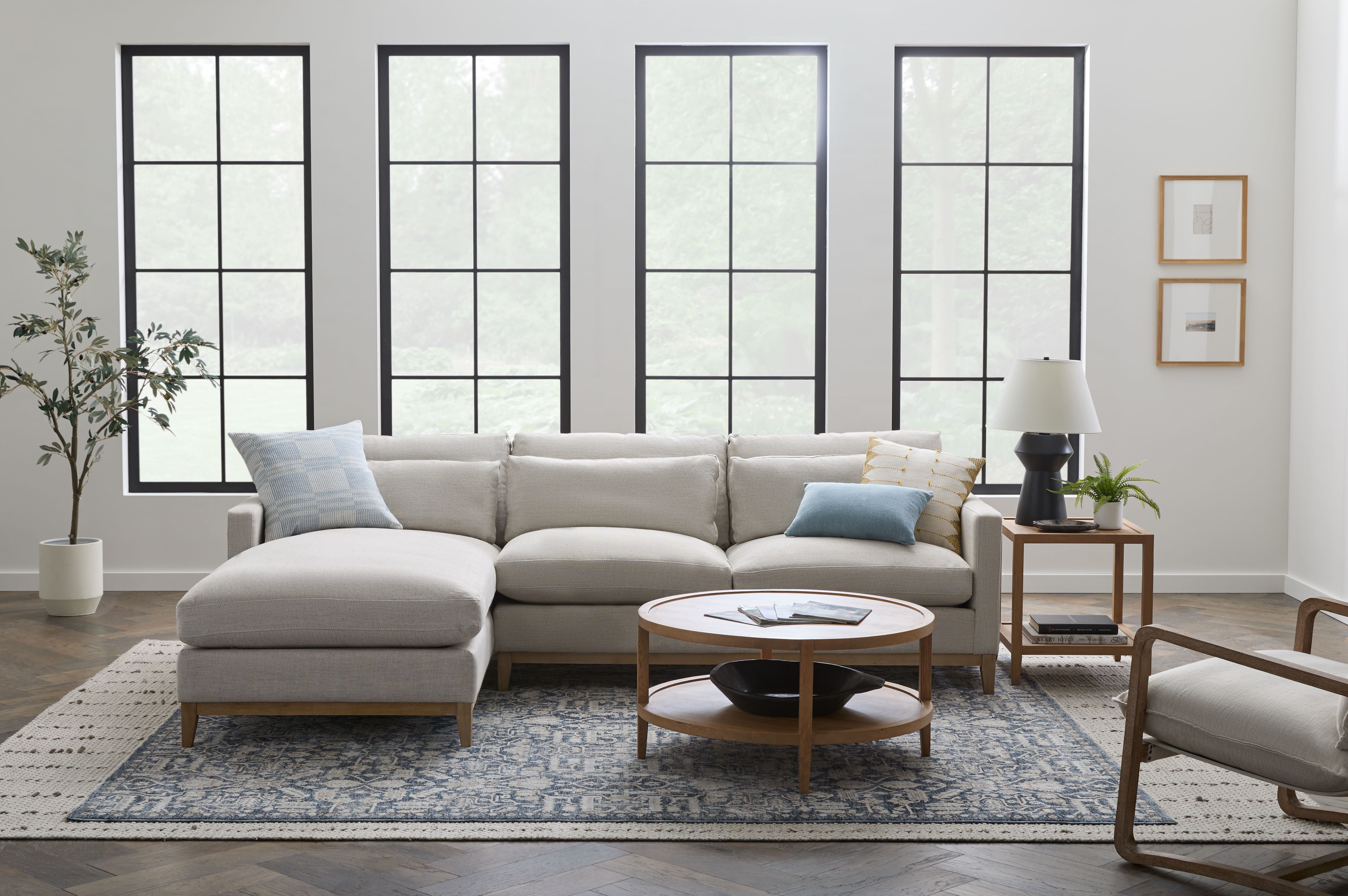 Hyde Sectional Right Arm Facing Chaise by Salt Flat