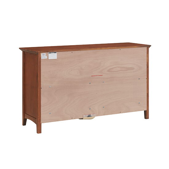 McKenzie - 8-Drawer Dresser - Glazed Antique Cherry