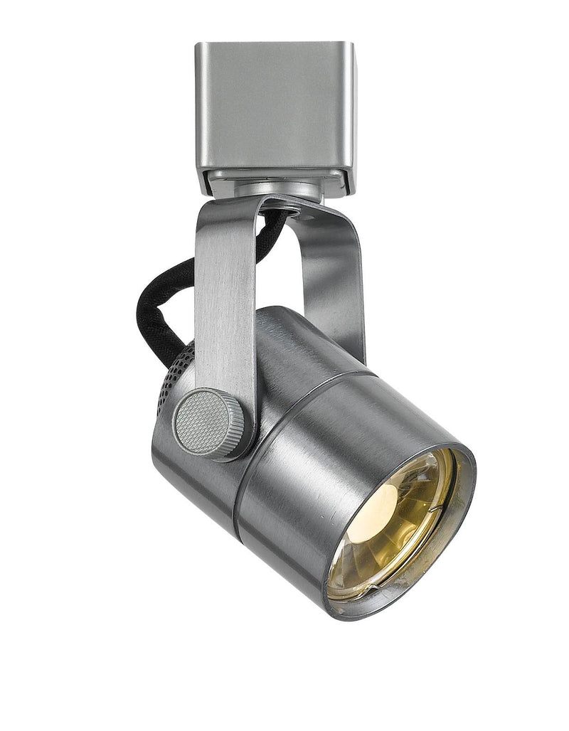 5" Height Metal Track Head - Brushed Steel - Metal