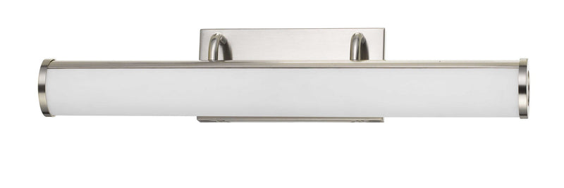 5" Height Acrylic and Metal Vanity Light - Brushed Steel - LED26W