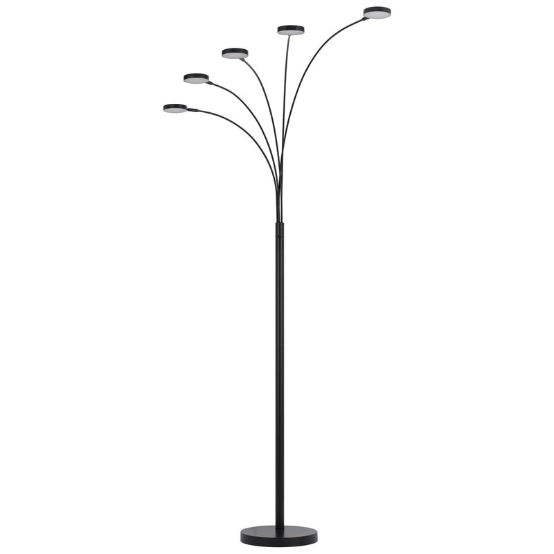 Malibu - 82" Height Metalarc Floor Lamp - Dark Bronze