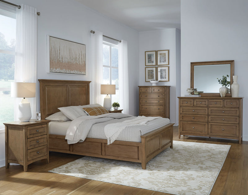 McKenzie - 10-Drawer Dresser - Pecan