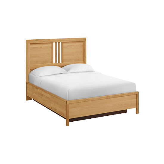Bailey - Queen Storage Bed - Natural