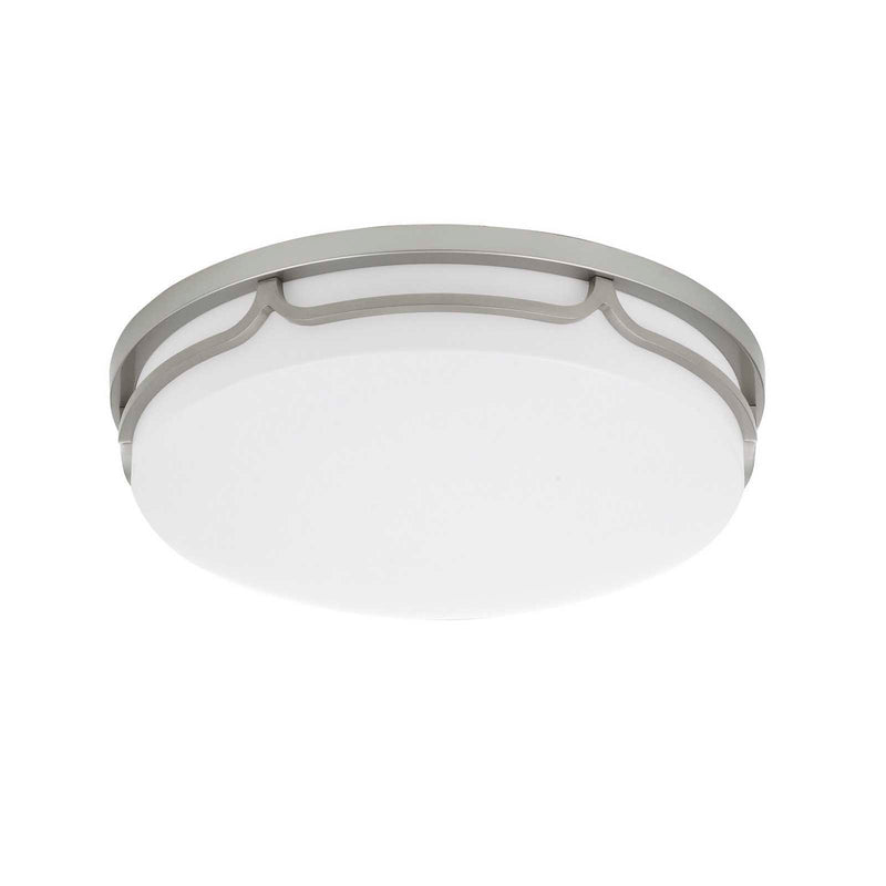 14" Height Acrylic and Metal Fixture - Painted Steel - LED26W