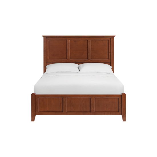 McKenzie - Full Classic Storage Bed - Glazed Antique Cherry