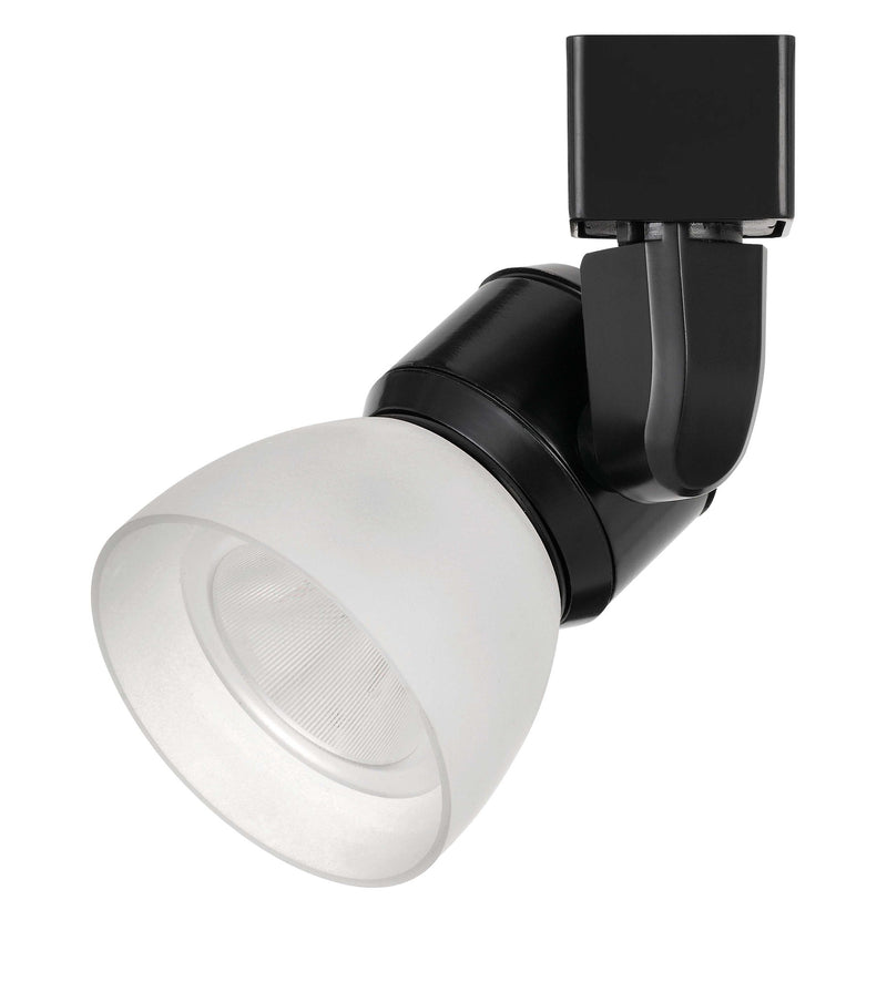6.25" Height Metal Track Head - Black & White