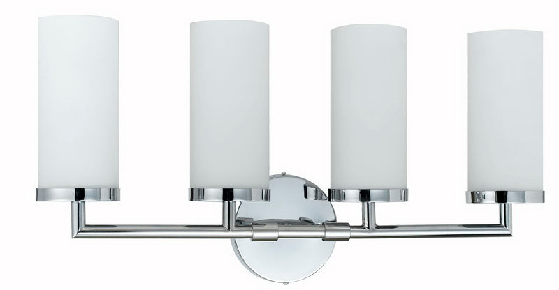 12" Height Metal Vanity Light - Chrome