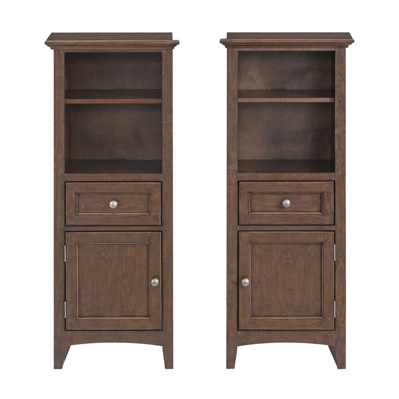 McKenzie - Bookcase Piers (Set of 2) - Java