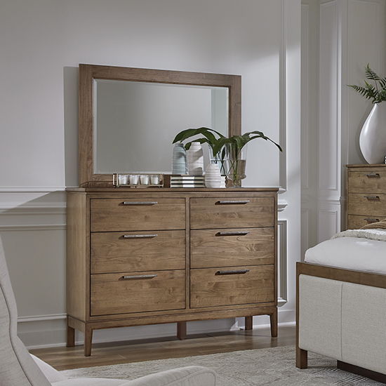 Bailey - 50"W Low Dresser - Nutmeg