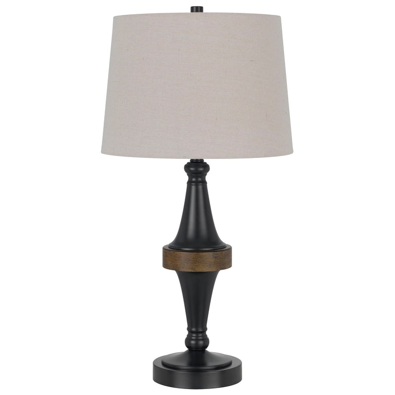 Arbor - 30" Height Metal Table Lamp - Dark Bronze / Walnut Brown