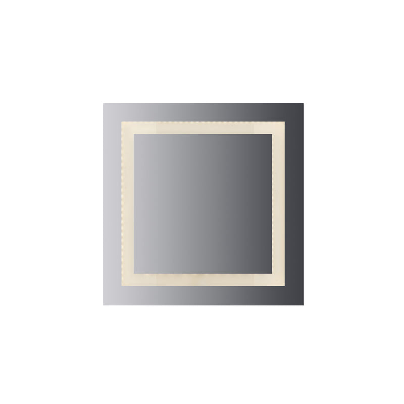 36" x 36" LED Wall Glow Mirror - 64W