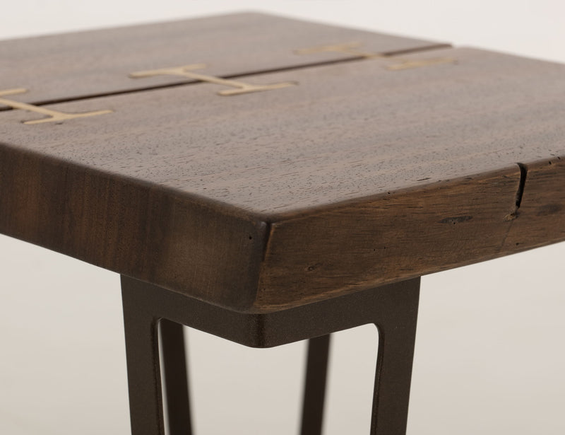 Walnut - End Table - Walnut Brown