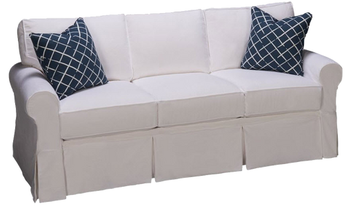 Sofa Four Seasons Alexandria Traditional Slipcovered Sofa With High Resiliency Foam Cushions