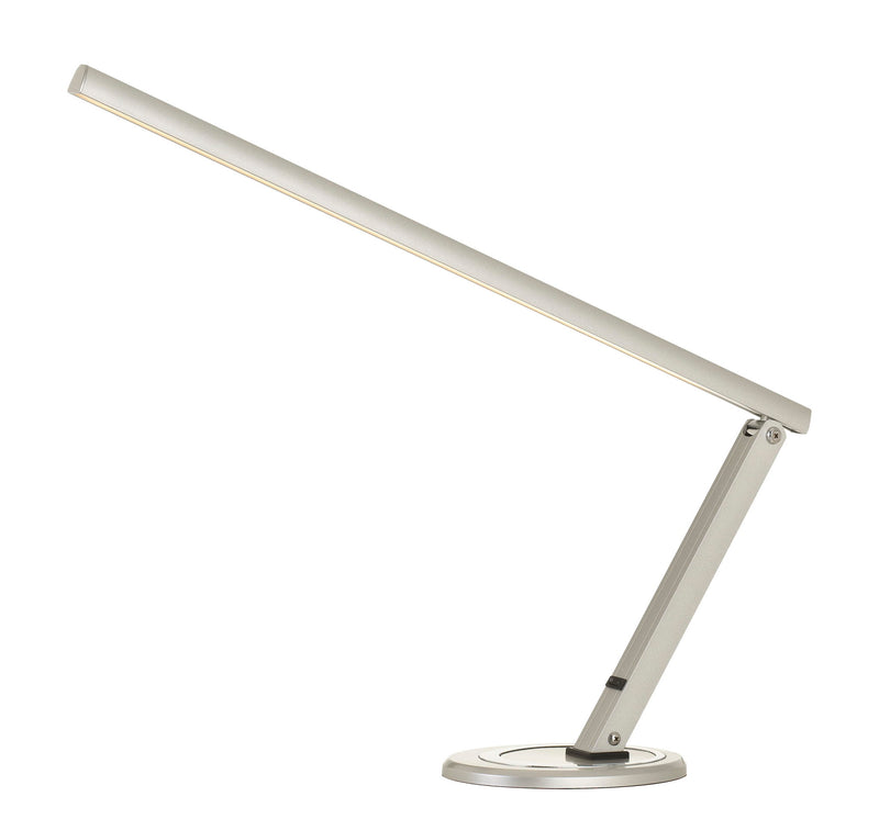 Savona - 27" Height Metal LED Desk Lamp - Satin Nickel