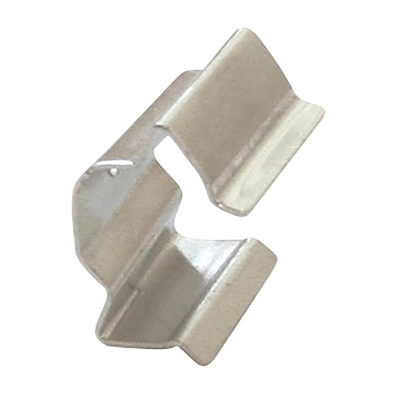 LTLS Series Accessories - 45 Degree Angled Mounting Clip - Brushed Steel