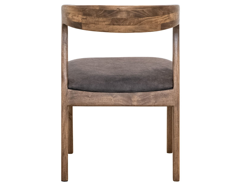 Silver - Chair (Set of 2) - Brown / Green