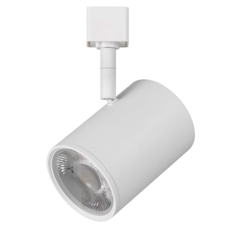 Ht Track - 6.75" Height Metal LED Track Head - White