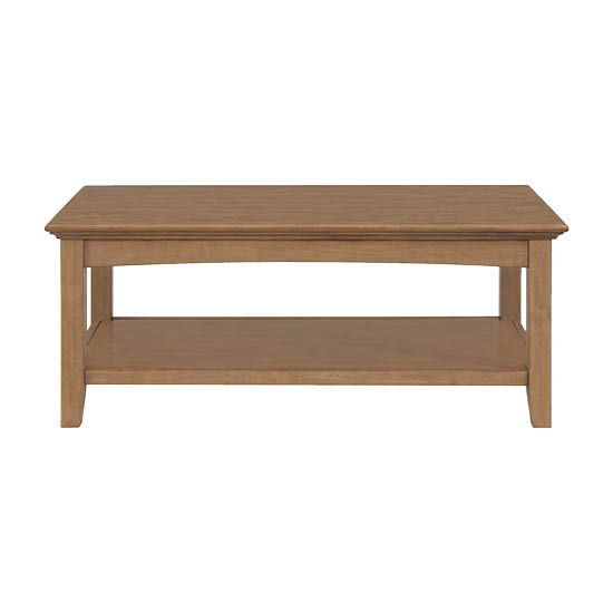 McKenzie - Rectangular Cocktail Table - Pecan