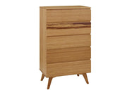 Greenington Azara Five Drawer Chest in Caramelized bamboo