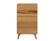 Greenington Azara Five Drawer Chest Caramelized alternate view