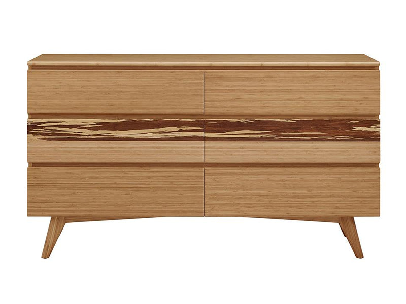 Greenington Azara Six Drawer Dresser Caramelized alternate view