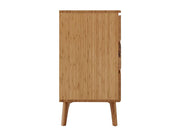 Greenington Azara Six Drawer Dresser Caramelized detail view