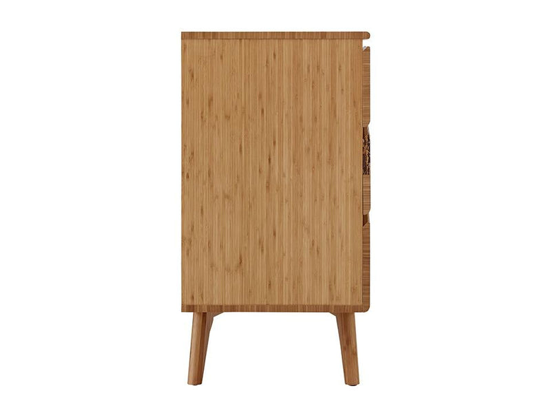 Greenington Azara Six Drawer Dresser Caramelized detail view