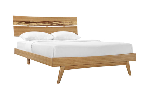 Greenington Azara Platform Bed Caramelized detail view