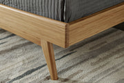 Greenington Azara Platform Bed Caramelized construction detail