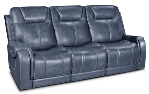 Reclining Loveseats Leather Triple Reclining Power Sofa By Warehouse M