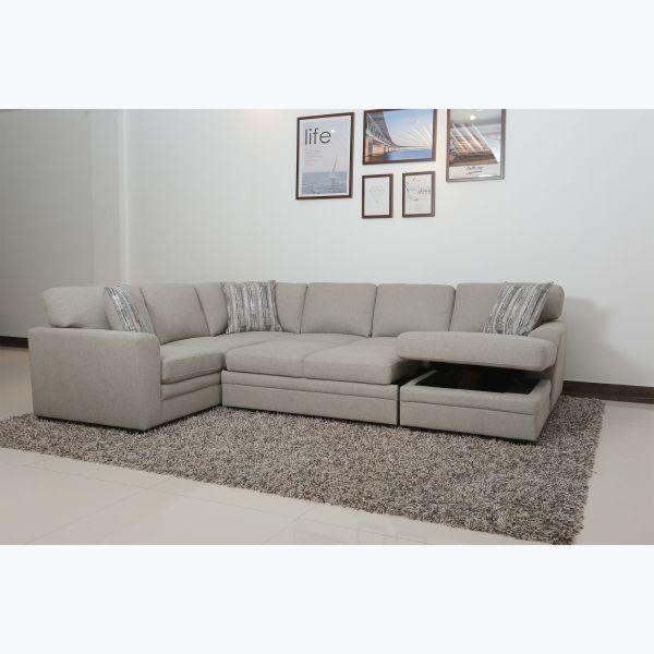 Reclining Sectionals Pop Up 3Piece Sectional With Storage Warehouse M