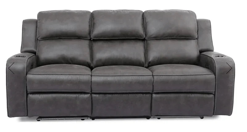 Reclining Sofas Power Headrest Reclining Sofa With Drop Down Table And Lights By Warehouse M