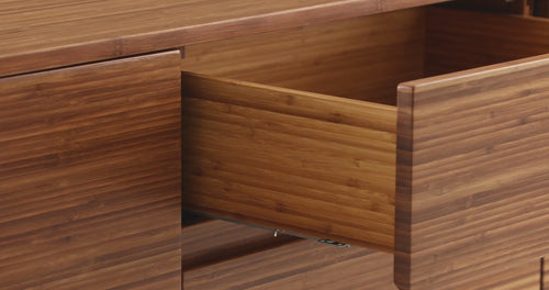 Greenington Erikka Console in Amber Finish Solid Bamboo Sideboard