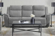 Reclining Sofas Matteo Mineral Power Headrest Reclining Sofa By Warehouse M