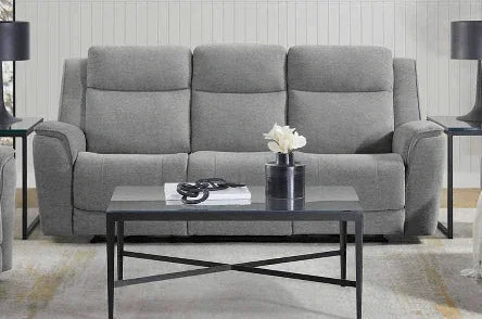 Reclining Sofas Matteo Mineral Power Headrest Reclining Sofa By Warehouse M